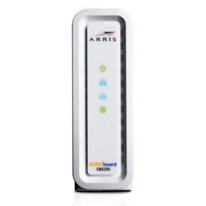 ARRIS - SURFboard SB8200 32 x 8 DOCSIS 3.1 Gig-Speed Cable Modem - White